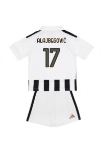 Juventus Kerim Alajbegovic #17 Babyklær Hjemme Fotballdrakt til barn 2026-27 Korte ermer (+ Korte bukser)